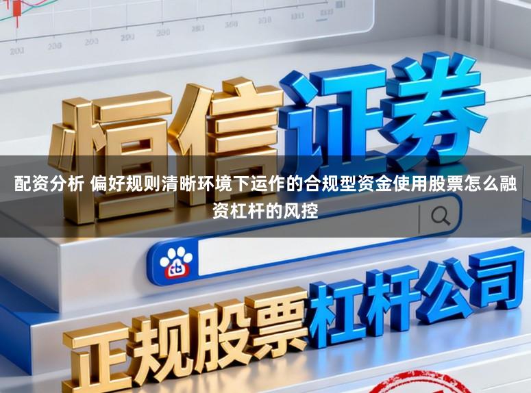 配资分析 偏好规则清晰环境下运作的合规型资金使用股票怎么融资杠杆的风控