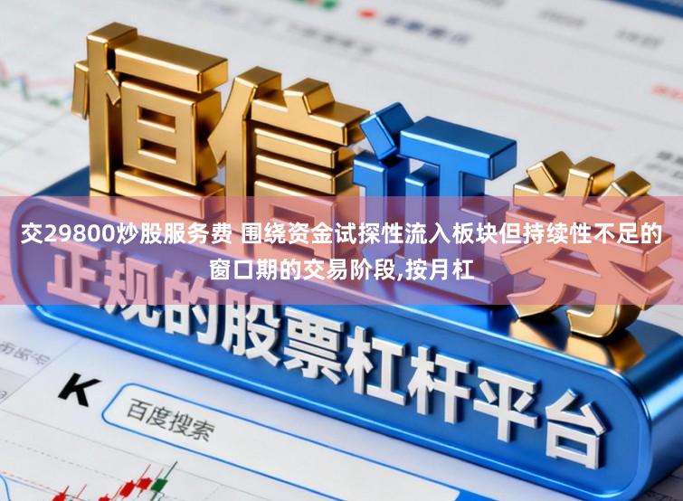 交29800炒股服务费 围绕资金试探性流入板块但持续性不足的窗口期的交易阶段，按月杠