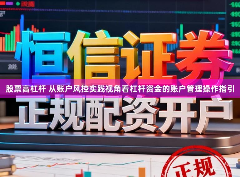 股票高杠杆 从账户风控实践视角看杠杆资金的账户管理操作指引