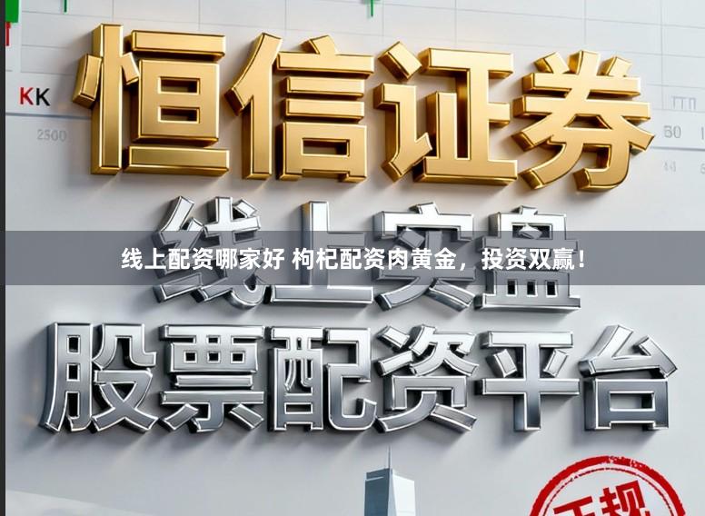 线上配资哪家好 枸杞配资肉黄金，投资双赢！