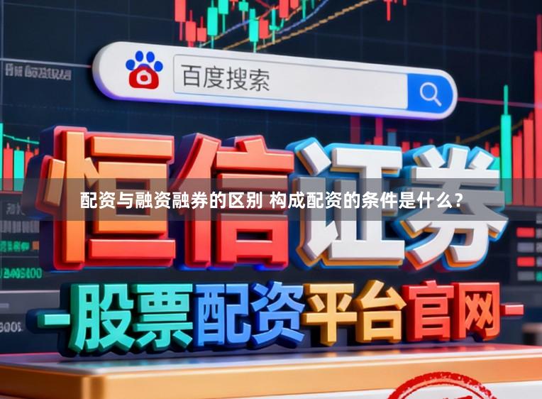 配资与融资融券的区别 构成配资的条件是什么？